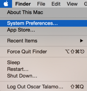 System Preferences