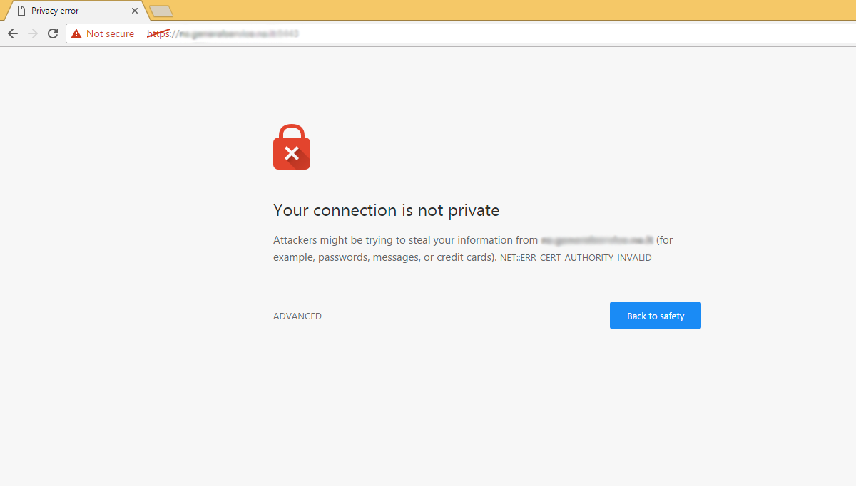 Chrome: How to install self-signed SSL certificates - Nullalo!